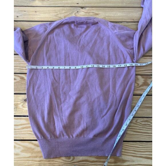 Vintage Pen West Pendleton V Neck Sweater Size Medium Men’s Purple - Picture 8 of 9